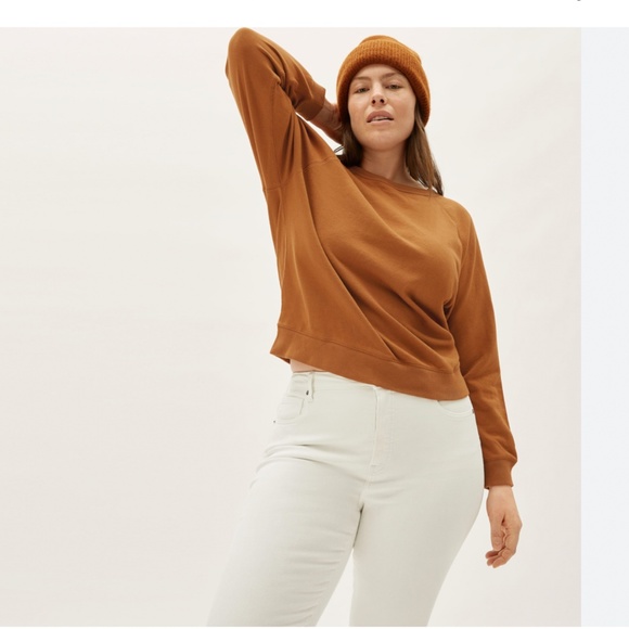 Everlane Sweaters - EVERLANE FRENCH TERRY CREW